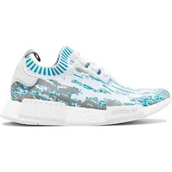 Adidas Sneakersnstuff X NMD_R1 PK Datamosh M - Footwear White/Clear Aqua/Lab Green