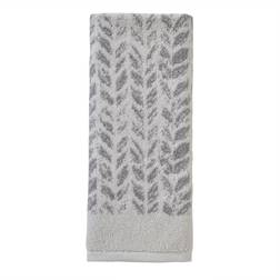 SKL Home Distressed Leaves Guest Towel Gray (66.04x40.64cm)