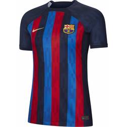 Nike Woman's FC Barcelona Dri Fit Stadium Home 22/23 Short Sleeve T-shirt