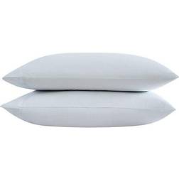 Vera Wang Solid 800-Thread-Count Pillow Case Blue (50.8x81.28cm)