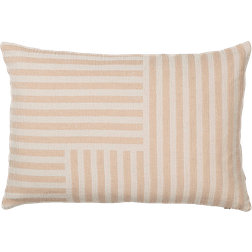 Broste Copenhagen Frankie Funda de cojín Beige (60x40cm)