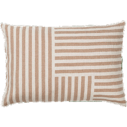 Broste Copenhagen Frankie Cushion Cover Brown (60x40cm)