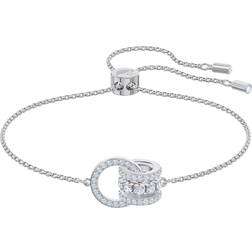 Swarovski Further Bracelet - Silver/Transparent