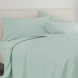 Home Collection Enjoy 6-Pack Bed Sheet Green (259.08x228.6cm)