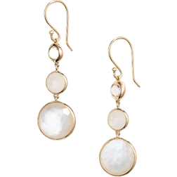 Ippolita Lollipop Small Drop Earrings - Gold/White