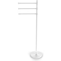 Allied Brass 49 Inch Towel Stand with 3 Pivoting Arms (GLT-3-WHM)