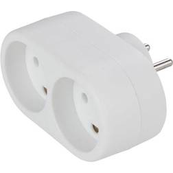 Gripo Socket with 2 outlets with earth