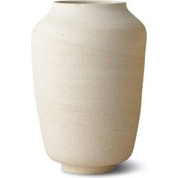 Ro Collection Hand Turned Vanilla Vase 23.5cm