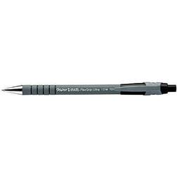 Papermate Flexgrip Retractable Ball Pen Black (12) Paper Mate