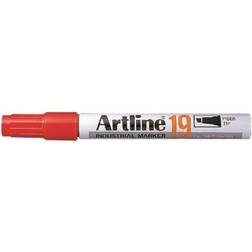 Artline Marker 19 Industri 5.0mm rød