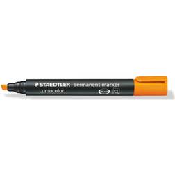 Staedtler Lumocolor permanent Chisel Orange