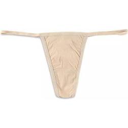 Hanky Panky One Size Breathe Natural G String - Taupe