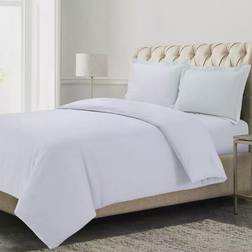 Azores Home Flannel Duvet Cover White (243.84x233.68cm)