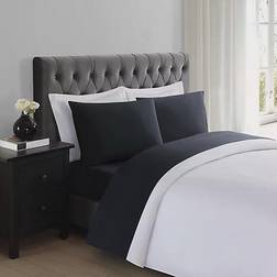 Truly Soft Everyday Bed Sheet Black (259.08x228.6)