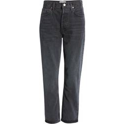 Agolde Riley High Rise Straight Crop Jeans - Edit