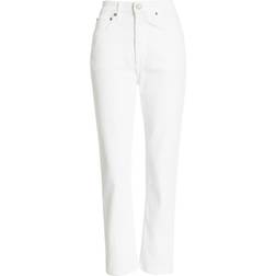 Agolde Riley High Rise Straight Crop Jeans - Whip