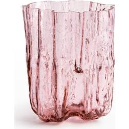 Kosta Boda Crackle Pink