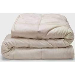 Tranquility Quilted Weight Blanket Beige (121.92x182.88cm)