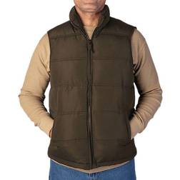 Smith Double Insulated Puffer Vest - Dark Olive