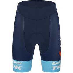 Santini Trek Segafredo 2022 Fan Line Cycling Shorts Women - Navy