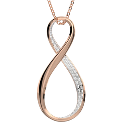 Swarovski Exist Pendant - Rose Gold/Transparent