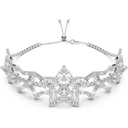 Swarovski Stella Star Choker Necklace - Silver/Transparent