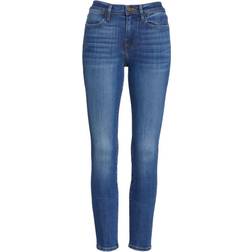 Frame Le High Ankle Skinny Jeans - Poe