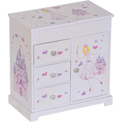 Mele & Co Adalyn Ballerina Jewelry Box - Pink