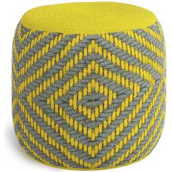 Simpli Home Kent Pouffe 18"