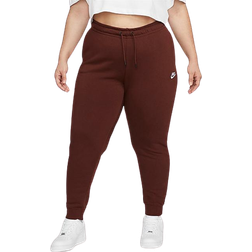 Nike Women's Sportswear Essential Jogger Pants Plus Size - Bronze Eclipse/White