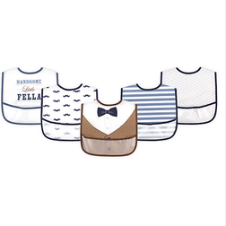 Little Treasures Peva Bibs Handsome Fella 5-Pack