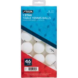 STIGA Sports Ping Pong 1 Star 46Pcs