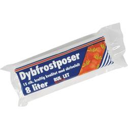 Antalis Rul-let frysepose 8 liter med skrivefelt Plastpose & Folie