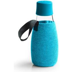Retap sleeve 0,3 l blå Drikkedunk