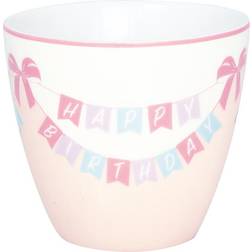 Greengate Happy Birthday latte Kop
