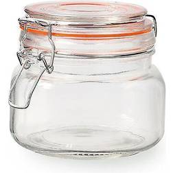 Quid Tarro Cristal Conservas 0.5 L Recipiente de Cocina