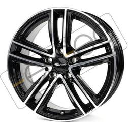 RC Design 27 Glossy Black Polished Alufælge