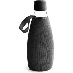 Retap sleeve 0,8 l svart Wasserflasche