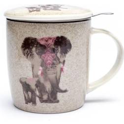 Phoenix Elephant motif Tasse à thé 40cl