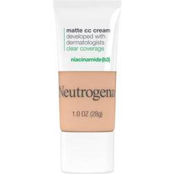 Neutrogena Clear Coverage Flawless Matte Cc Cream #2.7 Warm Peach