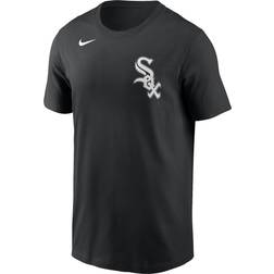 Nike Yoan Moncada Black Chicago White Sox Player Name and Number T-shirt