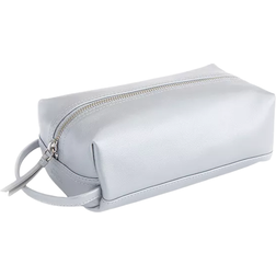 Royce Compact Toiletry Bag - Silver