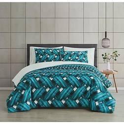 Vince Camuto Ada Bedspread Multicolor, Blue (279.4x243.84)