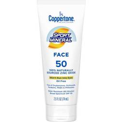 Coppertone Sport Mineral Sunscreen Lotion SPF50 2.5fl oz