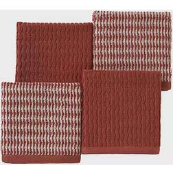 SKL Home Longborough Dishcloth Red (30.48x30.48)