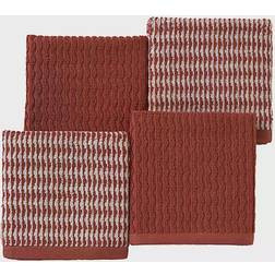 SKL Home Longborough Dishcloth Red (30.48x30.48cm)