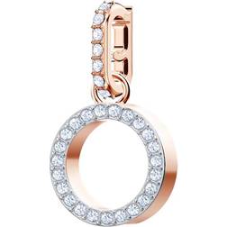 Swarovski Remix Alphabet Charm - Rose Gold/Transparent