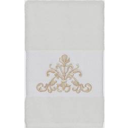 Linum Home Textiles Scarlet Guest Towel White (76.2x40.64)