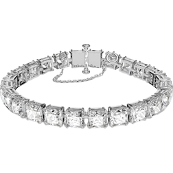 Swarovski Millenia Square Cut Bracelet - Silver/Transparent