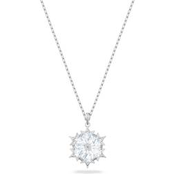 Swarovski Magic Snowflake Pendant Necklace - Silver/Transparent